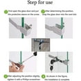 thumbnail image 5 of 4 Pieces Terrarium Lock, Sliding Glass Lock with Key, Terrarium Showcase Sliding Glass Door Lock, Reptile Terrarium Showcase Lock, with 8 Keys, 5 of 5