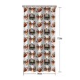 thumbnail image 5 of Football Helmets with Bows Pattern Shower Curtain 36"x72" ,Bathroom Decorative Shower Curtains Set with 12 Hooks,Modern Waterproof Washable Shower Curtain, 5 of 6