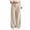 Beige, variant on Tnhcen Women's High Waisted Wide Leg Corduroy Pants with Pockets, Solid Color Casual Trousers Straight Leg Flare Jeans Comfort Stretch Cotton Blend (98%Cotton 2%Spandex) XS-XL