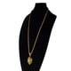 thumbnail image 5 of Collar para mujer, joyería para mujer, joyería para hombre, colgante con etiqueta de diamantes de imitación con estrás, cadena cubana, collar de torsión, 5 of 5