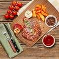 thumbnail image 4 of Cibeat Extra Large Cutting Board 30"x20" Bamboo Wooden Butcher Block Kitchen Chopping Board with Juice Groove for Turkey Meat Vegetables BBQ, 4 of 7
