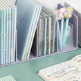 thumbnail image 6 of YongCo Practical Bookends Reading Shelf File Sorter Acrylic Bookends for Book Magazines, 6 of 19