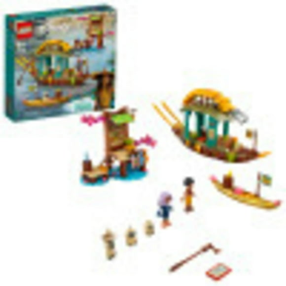 LEGO Disney Boun’s Boat 43185 Building Kit; an Imaginative Toy Building Kit; Best for Kids Who Like Exploring The World and Adventuring with Strong Disney Characters, New 2021 (2