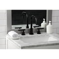 thumbnail image 2 of Kingston Brass FSC8935CKL Kaiser Widespread Bathroom Faucet with Brass Pop-Up, Oil Rubbed Bronze, 2 of 8