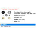 thumbnail image 2 of Rear Upper Shock Mounting Kit - Compatible with 2007 - 2008 BMW 328xi, 2 of 2