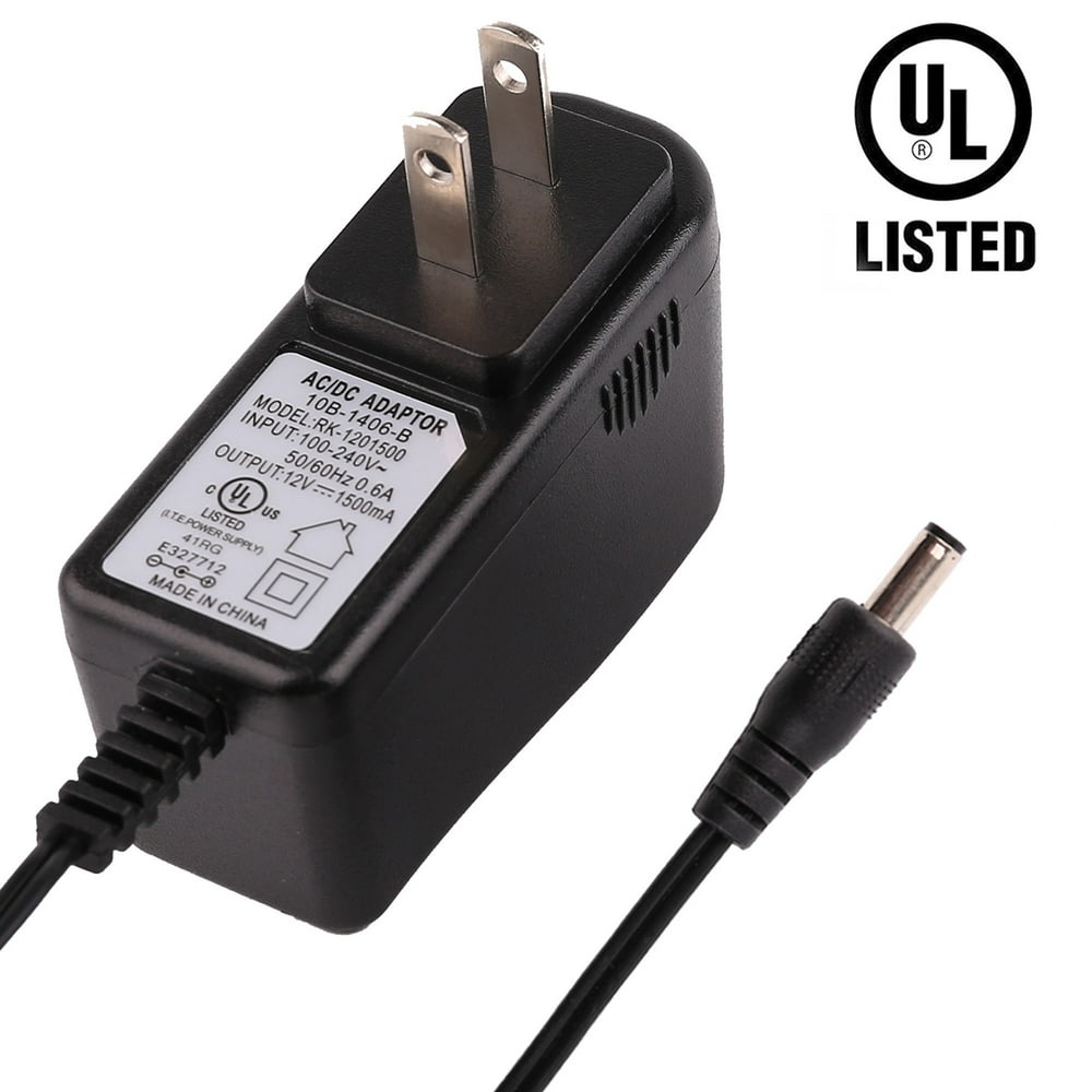 12V Power Adapter, Replacement Yamaha PA130 PA150, Universal Power