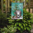 thumbnail image 2 of Caroline's Treasures BB1601GF Christmas Tree and Saluki Flag Garden Size , Small, multicolor, 2 of 2