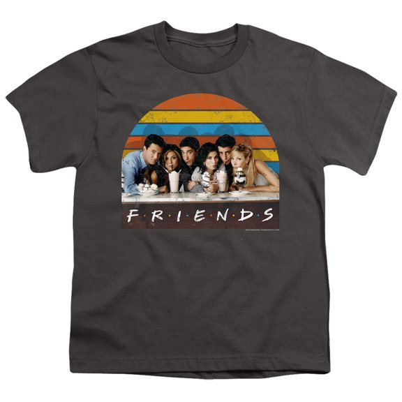 Friends - Soda Fountain - Youth Short Sleeve Shirt - Large