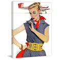 thumbnail image 3 of Marmont Hill "The Girl Who Stole Airplanes" by Coby Whitmore Painting Print on Canvas, 3 of 5