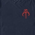 thumbnail image 2 of Men's Star Wars Small Mythosaur Skull Emblem Graphic Tee Navy Blue 3X Large, 2 of 5