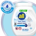 thumbnail image 3 of Detergente para ropa All Free Clear Mighty Pacs, 80 unidades, 3 of 5