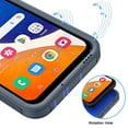 thumbnail image 4 of TASHHAR Samsung Galaxy A14 5G Case with Screen Protector and Magnetic Car Mount Kickstand Military Grade Full Body Double Layer Drop Protection Rugged Durable for Galaxy A14 5G Phone - Dark Blue&Blue, 4 of 12
