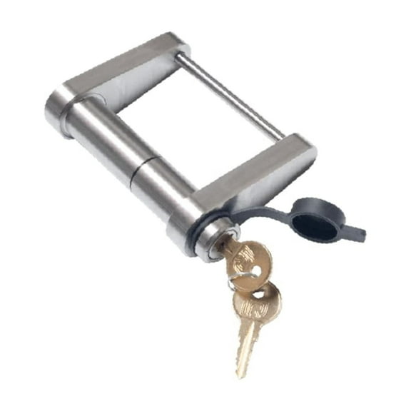 InfiniteRule Security 61130 | Trailer Latch Lock for DEMCO EZ Latch 2.0" & 2-5/16" Ball & Gooseneck Couplers - Fits Cast Model Only - Does NOT FIT Stamped Model