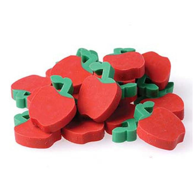 US Toy Company LM179 Mini Apple Erasers Pack of 144