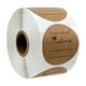 thumbnail image 2 of 1000pcs Craft Paper Sticker Decoración De Sellado De Con Adhesivo De Amor 1 '', 2 of 7