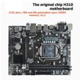 thumbnail image 1 of Placa Base H310 LGA 1151 Compatible con Memoria DDR4 de Doble Canal de 8.ª y 9.ª Generación para Placas Base Micro-ATX DDR4 LGA1151, 1 of 1