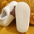 thumbnail image 4 of QWZNDZGR Winter Waterproof Child Cartoon Slippers Warm Girls Boys Non-Slip Plush Stepped Cotton Indoor Outdoor Home Toddler Thick Heel, 4 of 6