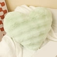 thumbnail image 5 of QTBIUQ Home Decoration Gift Throw Heart Plush Decor Anniversary Stuffed for Cushion Pillow Wedding Back Valentines Rose Shaped Valentine's Plush Pillow Green, 5 of 8