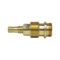 Danco 18531B Hot/Cold Stem, Brass, 2.61 in L, For: Price Pfister Mobile Home Shower or Tub Faucets