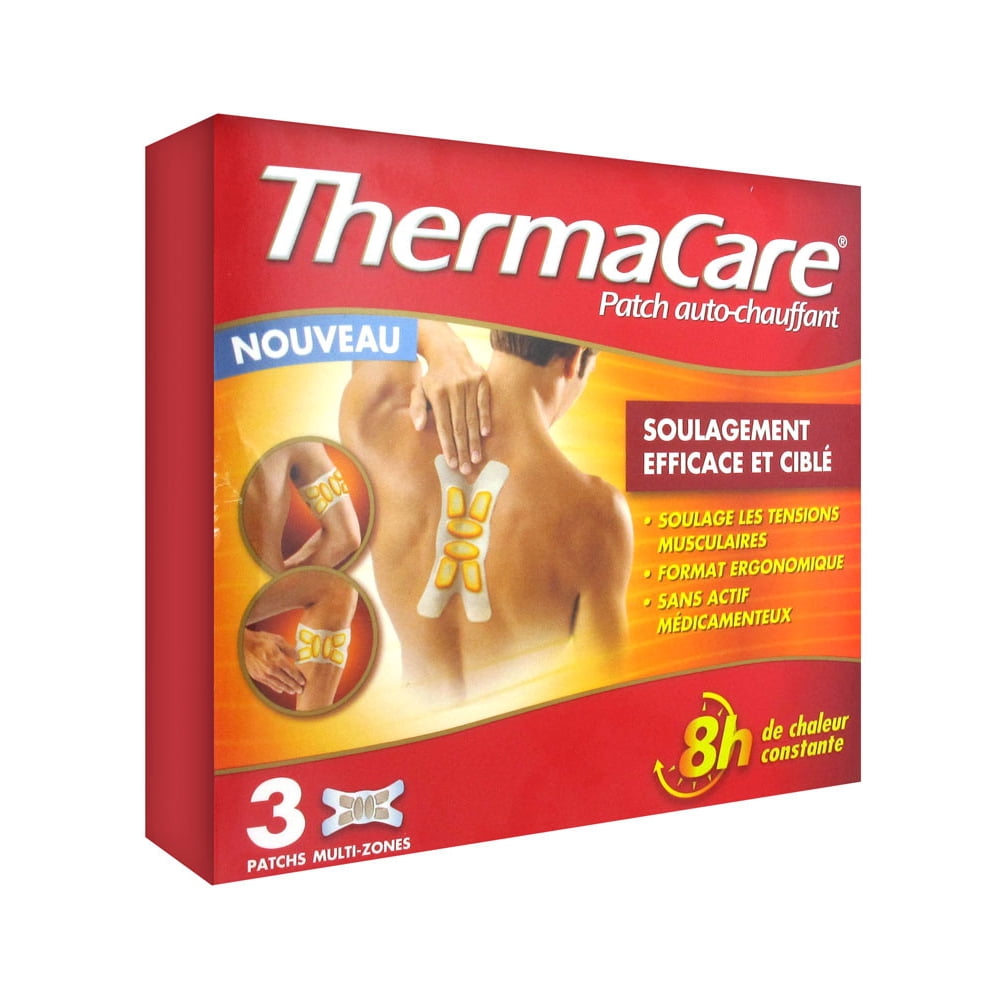 ThermaCare Warming Patch 8hrs MultiAreas 3 Patches