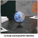 thumbnail image 3 of unbranded Globo Lunar Portátil Azul Para Enseñanza De Geografía Y Astronomía En Ambiente Escolar, 3 of 6