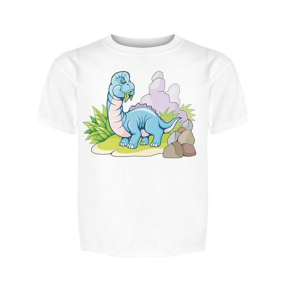 Cute Prehistoric Brachiosaurus Tee Men's -Image by Shutterstock