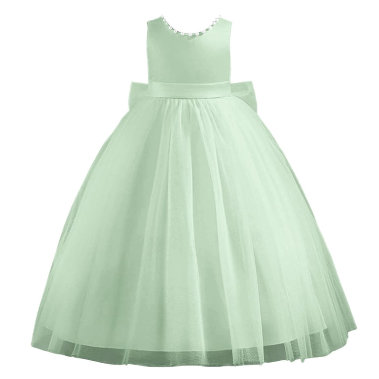 designed dresses at age 6 Girls' Dresses Ruffle Hem Girls Collared Sleeveless Waist Accent Dress Lightweight Casual Outfit Designed for Kids Daily Play Party and Stage Performance Occasions Black L