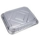 thumbnail image 4 of Billuyoard 12 Uds. Contenedor de alimentos de papel de aluminio desechable, caja de embalaje rectangular, revestimientos de cocina para llevar multiusos, Utensilios de cocina M poco profundo/sin tapa Billuyoard HA083146-01, 4 of 6