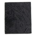 thumbnail image 3 of Ashford Home Cascade Ultra Fine Faux Fur Throw Blanket, Charcoal, 50 x 60 inches, 3 of 5