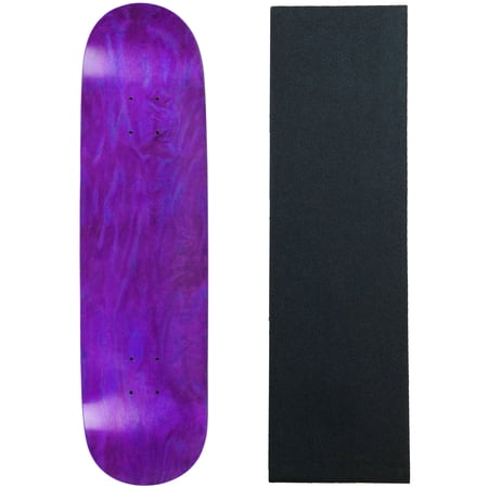 Skateboard Deck Pro 7-Ply Canadian Maple STAINED PURPLE With Griptape 7.5  - 8.5 price history on PriceWatchPro