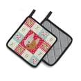 thumbnail image 2 of Carolines Treasures CK5222PTHD Nordic Spitz Love Pair of Pot Holders, 7.5HX7.5W, multicolor, 2 of 4