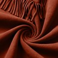 thumbnail image 6 of Miqool Womens Faux Suede Fringe Jacket Casual Long Sleeve Lapel Collar Button Down Jacket Vintage Cowgirl Style Western Coat, 6 of 6