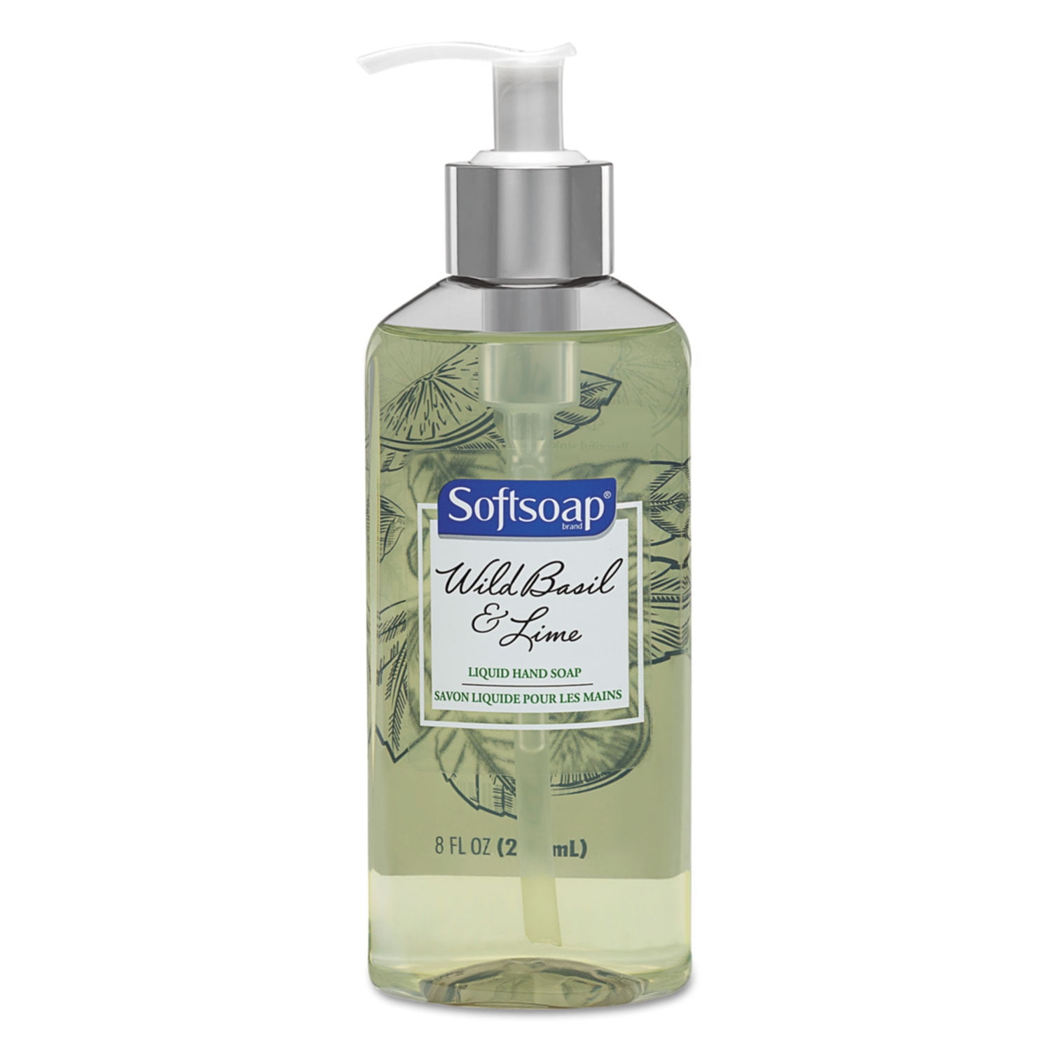 Softsoap Premium Liquid Hand Soap Wild Basil & Lime 8 oz Pump Bottle 6