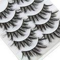 thumbnail image 3 of Kiplyki Wholesale Eyelashes 3D 3D Eyelashes Thick Eyelashes 5 Pairs Pack High-grade Fiber, 3 of 6