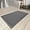 Dark Grey, variant on Upgraded Waffle Bath Mat, Super Absorbent Non Slip Bath Mats for Bathroom Floor, Machine Washable Bathroom Rugs with Tassels, Rubber Backed Bathroom Mats, Ultra Soft,Black 17" x 24"