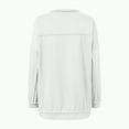 thumbnail image 5 of Towmus Women's Oversized Sweatshirt Casual Long Sleeve Button Henley Neck Pullover Sweatshirts for Women Light Patchwork Shirts, 5 of 7