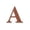 A, variant on Rustic Wall Letters - Vintage Rusted English Metal Decor - Farmhouse Home Wall Art Hanging Sign