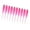 rose red, variant on 10pcs Fishing Lure Needle Tail Soft Baits Simulation Lures Fishing Tackle Accessories Tiny Baits 35mm