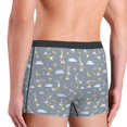 thumbnail image 3 of Uemuo Sleep Rabbit Pattern Men's Boxer Briefs,Trunk Anti-Chafing,Comfortable, Durable, and Stylish Underwear-, 3 of 9
