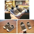 thumbnail image 4 of Baby First-Walking Shoes 1-4 Years Kid Shoes Trainers Toddler Infant Boys Girls Soft Sole Non Slip Cotton Canvas Mesh Breathable Lightweight TPR Material Slip-on Sneakers Outdoor, 4 of 6