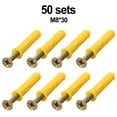 thumbnail image 1 of MYG 50 Pcs Vis d'Expansion en Acier Inoxydable M6X40 Ancrage Mural et Vis pour Cloison Sèche, 1 of 9