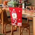 thumbnail image 1 of Nomeni Protection de Meubles Chaise de Noël Chapeau de Père Noël Rouge Housses de Chaise de Noël pour Table de Restaurant de Noël Décoration de Vacances, 1 of 4