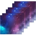 thumbnail image 3 of GZHJMY 12x12Inx6 Sets) Reusable Soft Face Towel,Kitchen Hand Towel Bathroom Absorbent Towel,Gym Hotel Spa-Galaxy Star Cloudy, 3 of 7