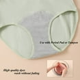 thumbnail image 4 of Women's Menstrual Period Panties Cotton Leakproof Underwear Protection Briefs 5 Pack, 4 of 6
