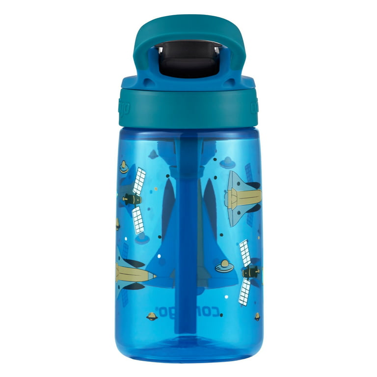 Contigo Kids Water Bottle with Redesigned AUTOSPOUT Straw Lid Gummy with  Spaceships, 14 fl oz. 