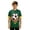 Green, variant on Toddler Boys' Sports Short Sleeve Graphic T-Shirts Fun Football Printed Crew Neck T-Shirt Size 4-5T
