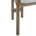 thumbnail image 6 of Drew Modern Upholstered Dining Chairs with Solid Wood Frame, White, Set of 2, 6 of 9