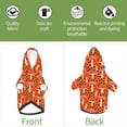 thumbnail image 5 of Balery Design Name Dog Hoodie Pets Wear Hoodies For Small Dogs Pet Clothes Costumes, Pets Wear Hoodie Sweatshirt Outfit For Dogs Cats Cosplay Party-Size Name, 5 of 8
