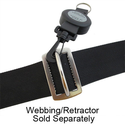 Stainless Scuba Diving Weight Belt Keeper for 5cm 2" Webbing Strap 8.5x4.7cm 