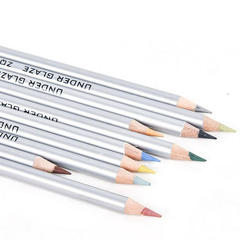 5Pcs Underglaze Pencils For Pottery For Decorating Fused Glass And Under Glaze B Photo Color